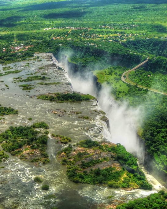 Sambia: Fälle und Fußsafari