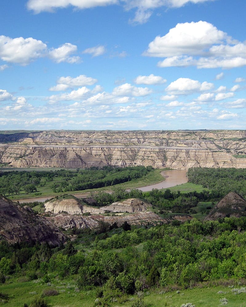 Dakota del Norte: Badlands y pradera